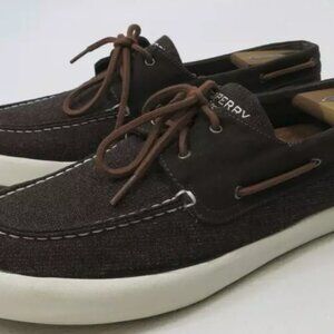 Sperry Top-Sider Canvas Boat Deck Comfort Footwear Men's Casual Shoes 13 M